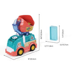 Domixer Truck – 2-in-1 Domino Laying Mixer Vehicle Toy