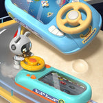 SteerJoy™ Kids Driving Simulator – Interactive Steering Wheel Toy with Digital Display for Fun Learning & Road Safety Skills