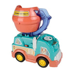 Domixer Truck – 2-in-1 Domino Laying Mixer Vehicle Toy