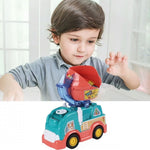 Domixer Truck – 2-in-1 Domino Laying Mixer Vehicle Toy