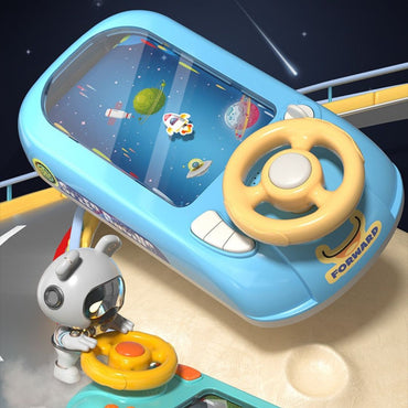 SteerJoy™ Kids Driving Simulator – Interactive Steering Wheel Toy with Digital Display for Fun Learning & Road Safety Skills