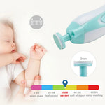 Safe Electric Nail Clipper for Babies – Nail Trimmer & Care Kit