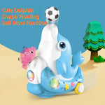 Electric 3D Dolphin Light Toy – Levitation Blow Ball | Auto-Steering
