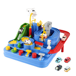 Educational Car & Train Racing Track Set – Interactive Adventure Toy