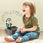 DJ Swinging Pig & Rocking Duck Toy – Battery-Powered with Music & Lights