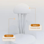 RGB Jellyfish LED Night Light – Voice Control USB-C Lamp with Flexible Tentacles