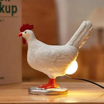 Simulated Animal LED Night Lamp – Duck Egg Chicken Light
