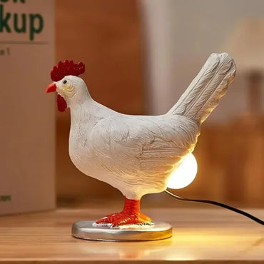 Simulated Animal LED Night Lamp – Duck Egg Chicken Light