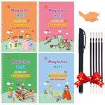 Multilingual Magic Practice Book Set – Reusable Handwriting Workbooks