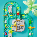 Kids Outdoor Water Table Toy – Summer Water Play Set with Fishing & Surfing Adventure