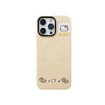 Cute Korean Kitty Crocs Magnetic Stand Case for iPhone 13–16 Pro Max