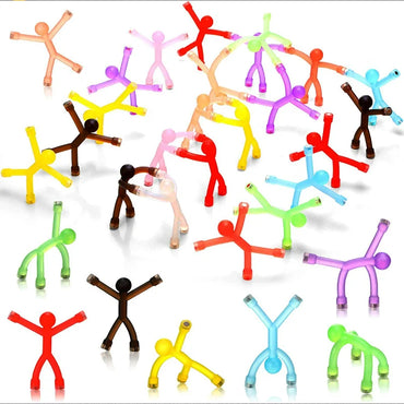 Mini Man Fridge Magnets – Colorful Set for Home, Office & Kids