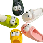 Cute Big-Eye Dog Slippers – Fun Cartoon EVA Slippers for Women