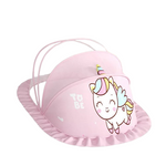 Portable Foldable Baby Bed with Full-Cover Mosquito Net – Breathable & Safe for Newborns and Infants