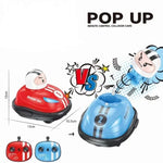 Remote Control Bumper Battle Cars – Pop-Up Ejection Toy for Kids