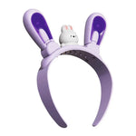Kids Bunny Ears Headband with LED Lights – Electric Swing Function