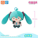 Hatsune Miku Rotating Double Ponytail Plush Doll – Bag Pendant & Decorative Model Toy Gift