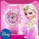 Disney Frozen LED Watch – Princess Elsa & Anna Silicone Light-Up Watch for Girls