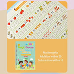 Multilingual Magic Practice Book Set – Reusable Handwriting Workbooks