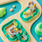 Kids Outdoor Water Table Toy – Summer Water Play Set with Fishing & Surfing Adventure