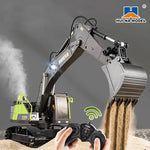 Huina 13-Channel Remote Control Alloy Excavator Toy