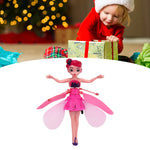 Flying Toy for Kids – Gesture-Controlled Helicopter with Dancing Simulation, Rotating LED Lights, Induction Flying Machine