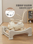 2-in-1 YoYo Car – Children's Trojan Horse Bouncing Ride-On Toy