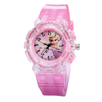 Disney Frozen LED Watch – Princess Elsa & Anna Silicone Light-Up Watch for Girls
