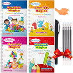 Multilingual Magic Practice Book Set – Reusable Handwriting Workbooks