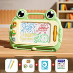 Frog Magnetic Drawing Board – Erasable Doodle & Writing Toy for Kids