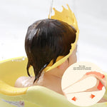 Crown Silicone Shampoo Hat – Baby & Child Eye and Ear Protection