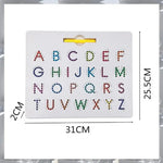 Magnetic Alphabet Trace Board (2 Pcs) – Double-Sided Upper & Lower Case Writing
