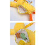 Cute Duck Crossbody Bag for Women – Plush White Goose Shoulder Bag