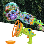 Dinosaur Bubble Gun Bubble Machine – Kids & Toddlers Bubble Toy