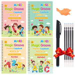Multilingual Magic Practice Book Set – Reusable Handwriting Workbooks