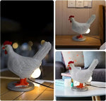 Simulated Animal LED Night Lamp – Duck Egg Chicken Light