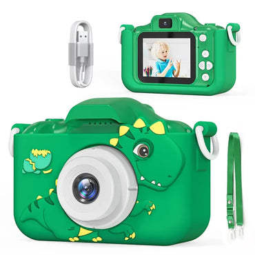 Mini Digital Kids Camera – 1080P HD, 8x Zoom, Dual Lens – Perfect Birthday Gift for Boys & Girls