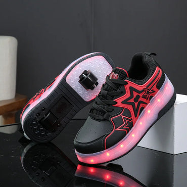 Dual-Purpose Roller Skating Shoes – Deformation Design