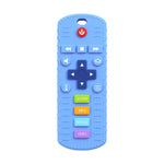 TV Remote Shaped Silicone Teether – Ideal for Soothing Teething Babies