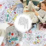 DIY Color-Your-Own Pajama Set – Kids Craft Kit for Boys & Girls