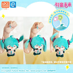 Hatsune Miku Rotating Double Ponytail Plush Doll – Bag Pendant & Decorative Model Toy Gift