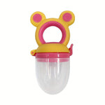 Cute Cartoon Baby Fruit & Vegetable Feeder – Fresh Food Pacifier for Infants