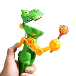 Dinosaur Robot Lollipop Holder – Fun Candy Storage Toy