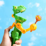 Dinosaur Robot Lollipop Holder – Fun Candy Storage Toy
