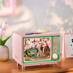 Robotime Rolife Sakura Dreamy Tour 3D Wooden Puzzle Music Box – A beautifully crafted, interactive puzzle with lights and music.