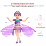 Flying Fairy Doll – Gesture-Controlled LED Hover Toy for Kids
