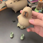 Magnetic Capybara Desktop Ornament – 3D Printed Collectible Figurine, Cute Desk Decoration & Unique Gift