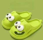 Cute Big-Eye Dog Slippers – Fun Cartoon EVA Slippers for Women