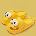 Cute Big-Eye Dog Slippers – Fun Cartoon EVA Slippers for Women