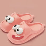 Cute Big-Eye Dog Slippers – Fun Cartoon EVA Slippers for Women